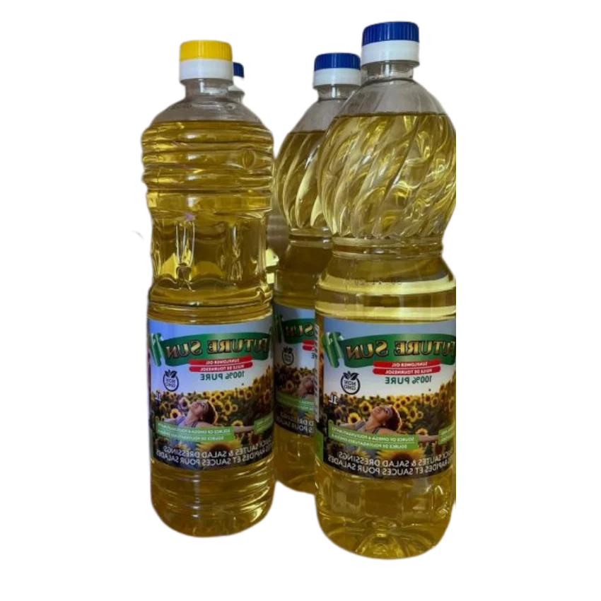 Bottles of edible oil